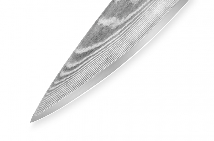 Cutit bucatar Samura-Damascus, otel damasc 67 straturi, 20 cm, argintiu/negru [4]