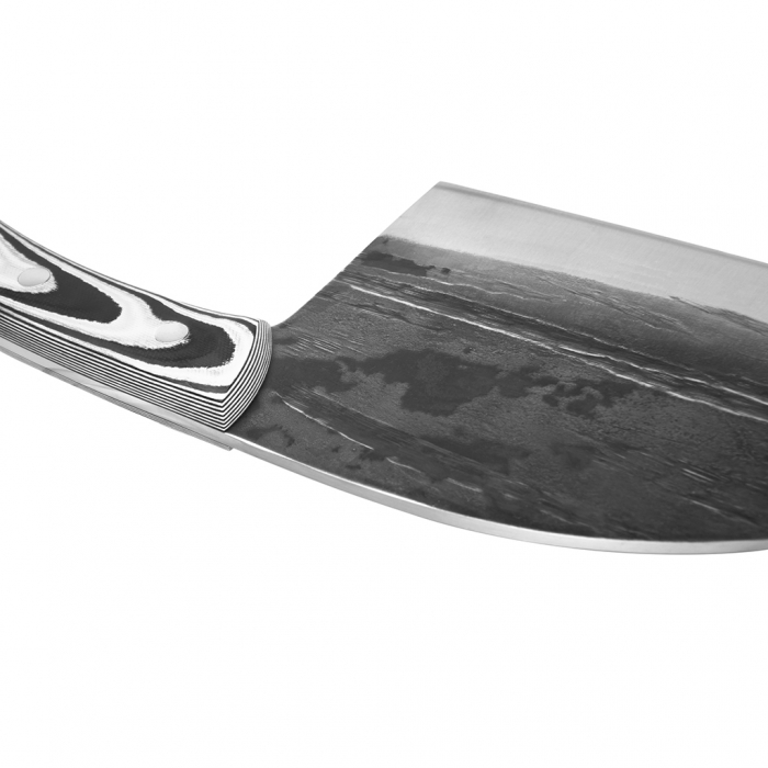 Fissman-El Toro Loco Serbian chef's knife, AUS-8 steel, 18 cm, black/silver [6]