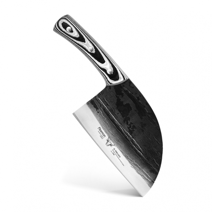 Fissman-El Toro Loco Serbian chef's knife, AUS-8 steel, 18 cm, black/silver [1]