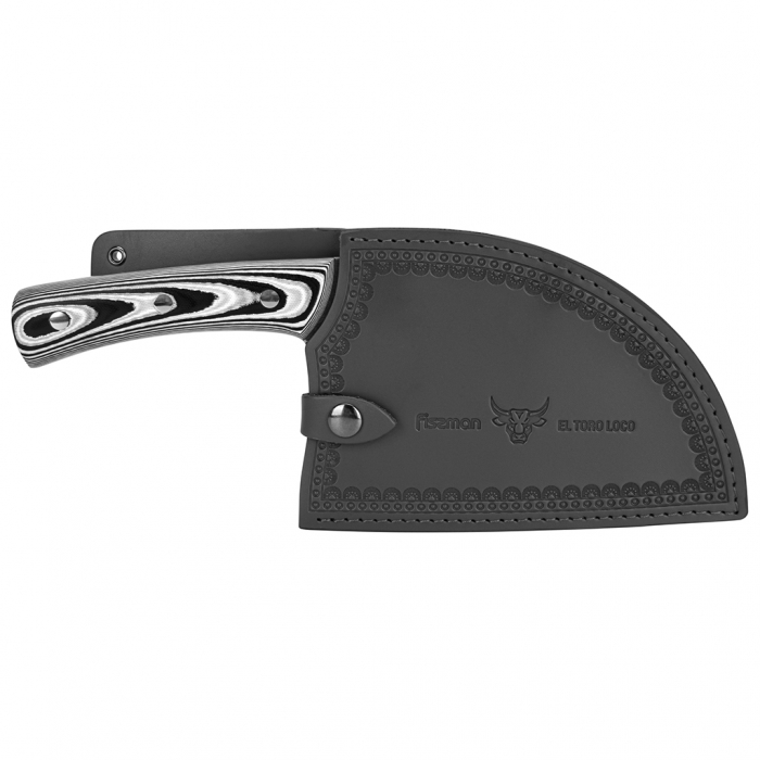 Fissman-El Toro Loco Serbian chef's knife, AUS-8 steel, 18 cm, black/silver [9]