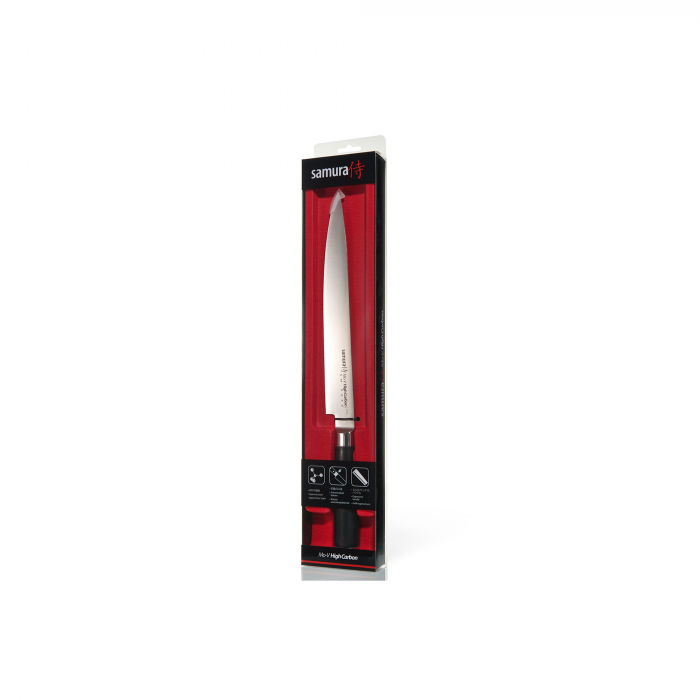 Cutit feliat Samura-MoV, otel AUS-8, 23 cm, argintiu/negru [7]