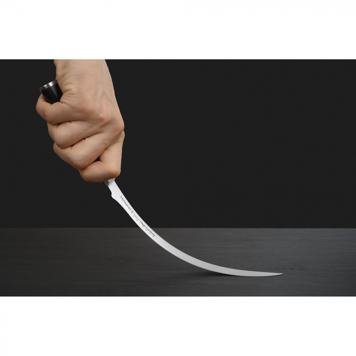 Samura-MoV threaded knife, AUS-8 steel, 21.8 cm, silver/black [6]