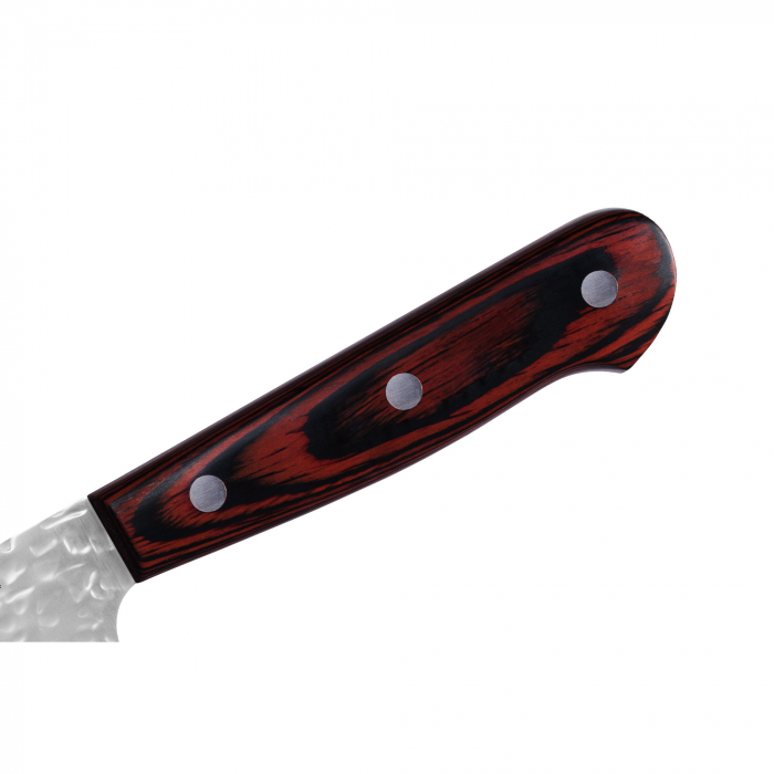 Cutit nakiri Samura-Kaiju, otel Aus-8, 16.7 cm, argintiu/maro [3]