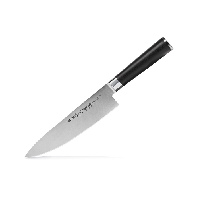 Cutit bucatar Samura-MoV, otel AUS-8, 20 cm, argintiu/negru [4]
