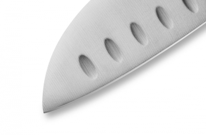 Samura-MoV santoku knife, AUS-8 steel, 18 cm, silver/black [4]