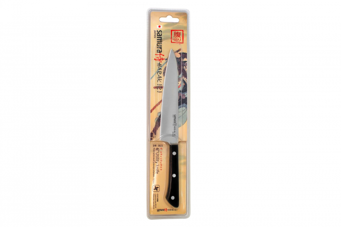 Cutit universal Samura-Harakiri, otel AUS-8, 20 cm, argintiu/negru [2]