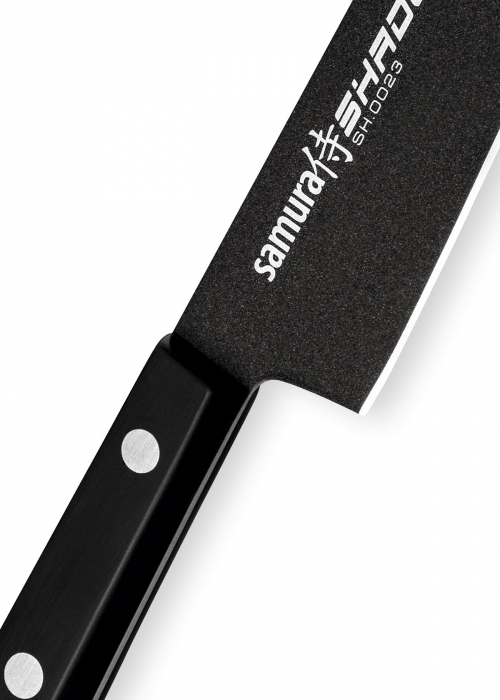 Samura-Shadow utility knife, AUS-8 steel, 15 cm, black [2]
