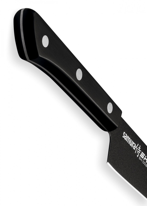 Samura-Shadow utility knife, AUS-8 steel, 15 cm, black [4]