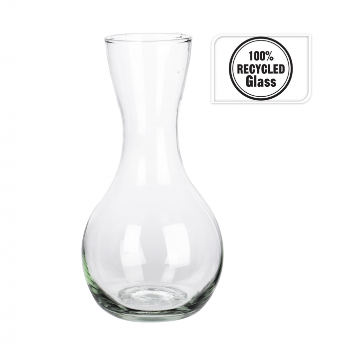 Decantor vin Excellent Houseware, sticla, 12.5x24 cm, 1500 ml, transparent [2]