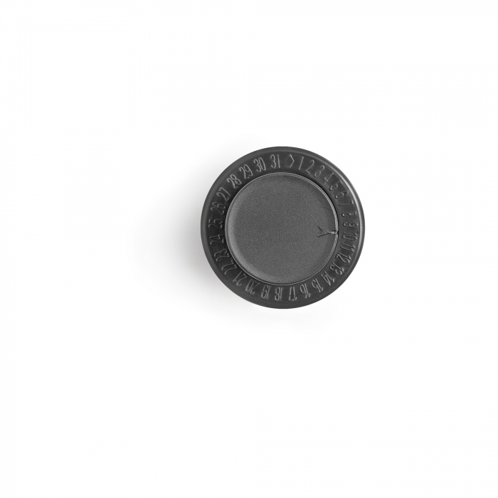 Dop vidare vin Ibili-Barware, plastic/silicon, 5.8 cm, negru [2]