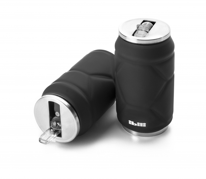 Ibili-Termos thermos container, 18/10 stainless steel, 13.5x7 cm, black/silver [2]