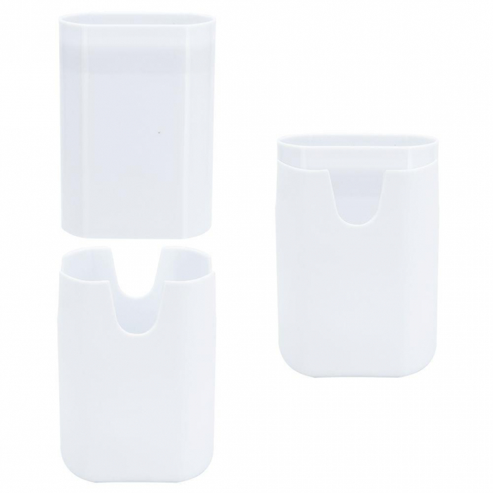 Feliator cartofi pai Excellent Houseware, plastic/otel inoxidabil, 10x7.7x13 cm, alb [4]