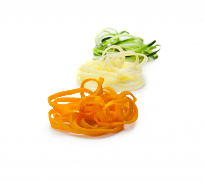Feliator ondulat Ibili-Easycook, plastic/otel inoxidabil, 6.5x19 cm, negru/verde [5]
