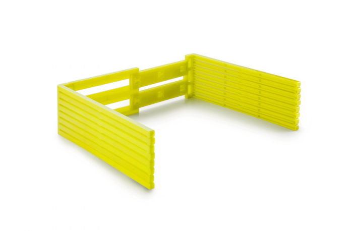 Feliator pentru tort si prajituri extensibil Ibili, plastic, 20-35/10 cm, verde [5]