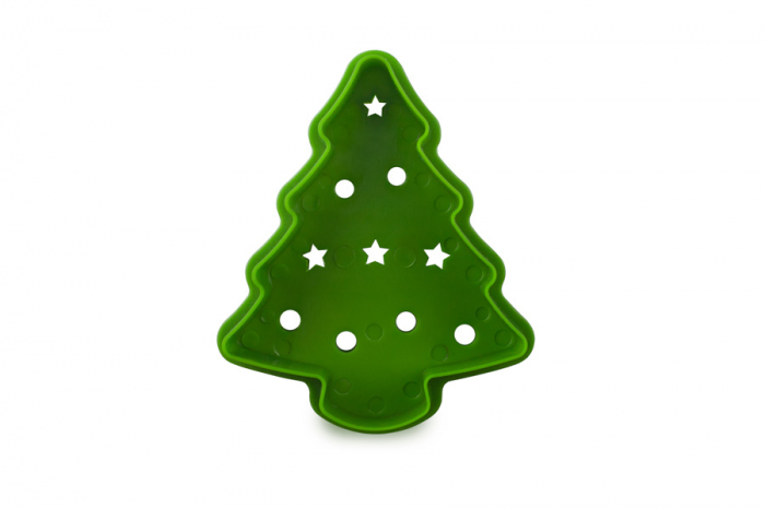 Forma fursecuri brad Ibili, plastic, 11 cm, verde [3]