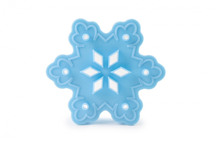 Forma fursecuri fulg de nea Ibili, plastic, 10 cm, albastru [2]
