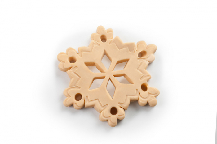 Forma fursecuri fulg de nea Ibili, plastic, 10 cm, albastru [4]