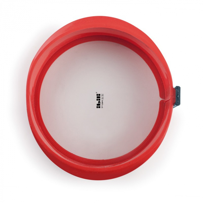 Ibili-Strawberry removable cake pan, silicone/heat-resistant glass, 20x7 cm, red [3]