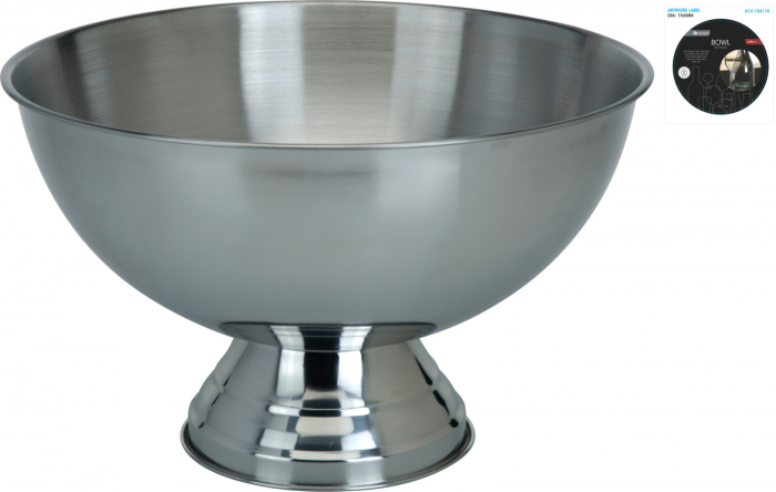 Frapiera cu stand Excellent Houseware, otel inoxidabil, 39x24 cm, argintiu [2]