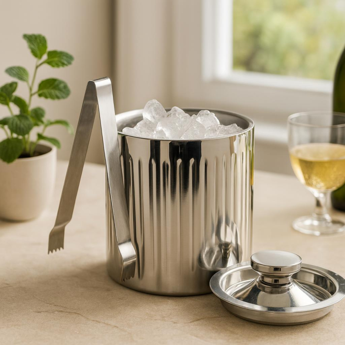 Frapiera gheata Koopman International, otel inoxidabil, 15x18.5 cm, argintiu [3]