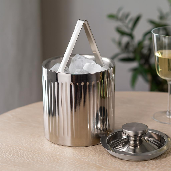 Frapiera gheata Koopman International, otel inoxidabil, 15x18.5 cm, argintiu [2]