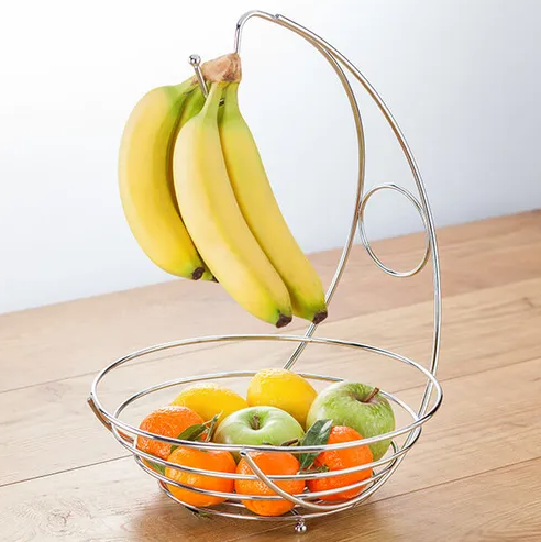 Fructiera Judge Wireware, fier cromat, 27x43 cm, argintiu [3]
