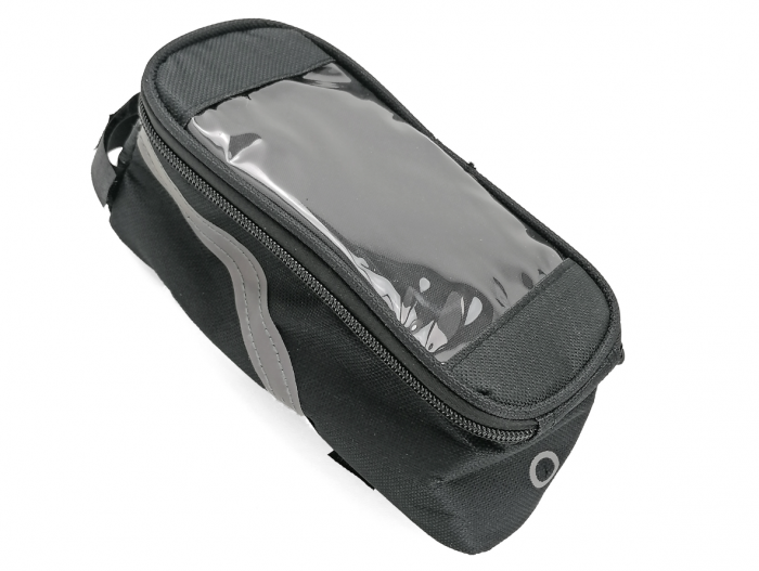 Geanta pentru bicicleta Excellent Houseware, poliester, 22x13x8 cm, negru [4]