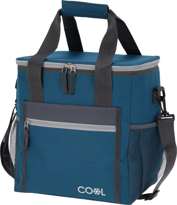 Geanta termoizolanta Excellent Houseware, poliester, 28x22x31 cm, 20 l, albastru [2]