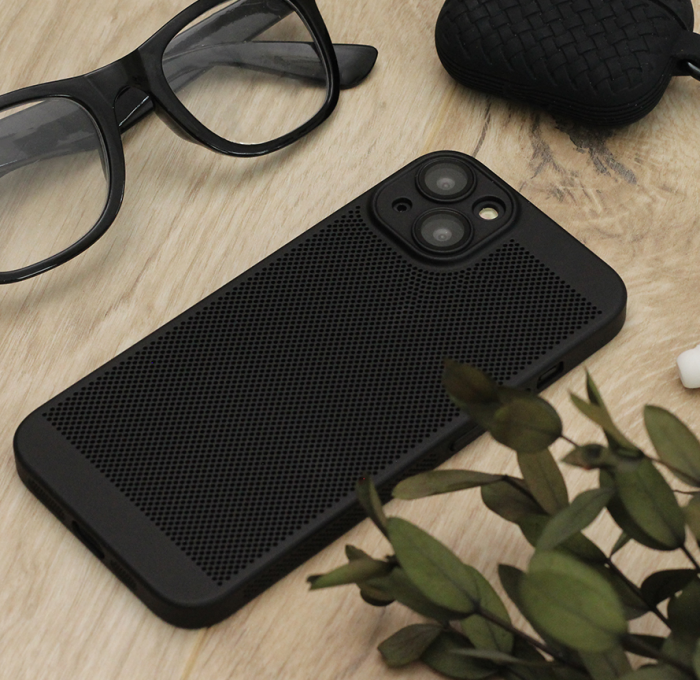 Husa de protectie Airy pentru iPhone 14 Pro 6,1", termoplastic poliuretan, negru [7]