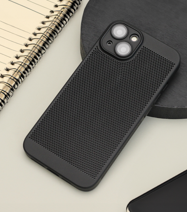 Husa de protectie Airy pentru iPhone 14 Pro 6,1", termoplastic poliuretan, negru [5]