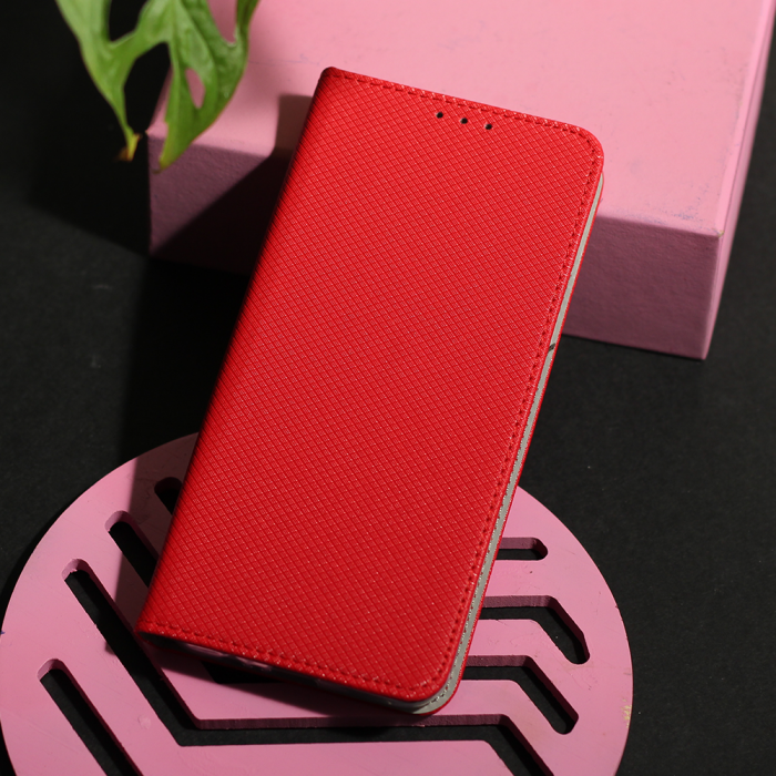 Husa de protectie Smart Magnet pentru Samsung A53 5G TFO, piele sintetica TPU, rosu [8]