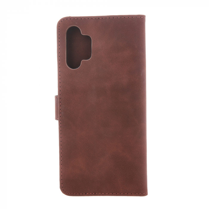 Husa de protectie Smart Velvet pentru Samsung A35 5G, piele artificiala TPU, maro [5]