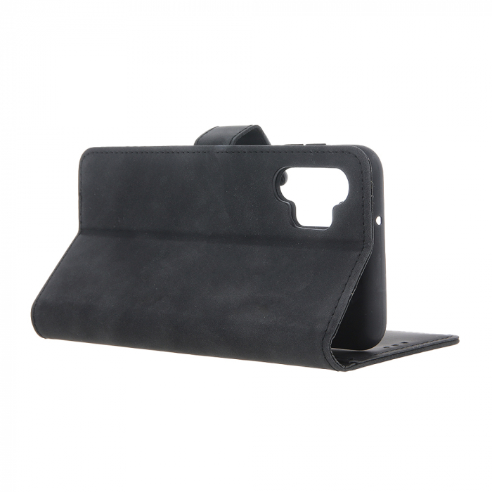 Husa de protectie Smart Velvet pentru Samsung A35 5G, piele artificiala TPU, negru [6]