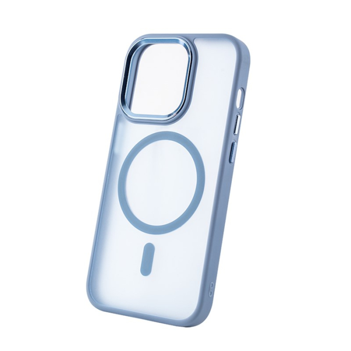 Husă Frozen Mag pentru iPhone 15 6,1" albastru deschis [2]