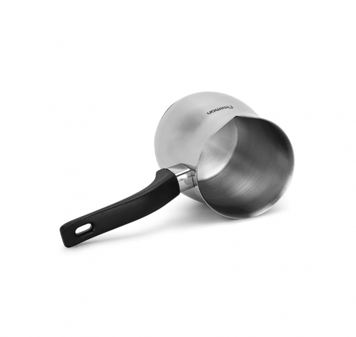 Ibric Cafea Fissman, otel inoxidabil 18/10, 8.5x10.5 cm, 530 ml, argintiu/negru [3]