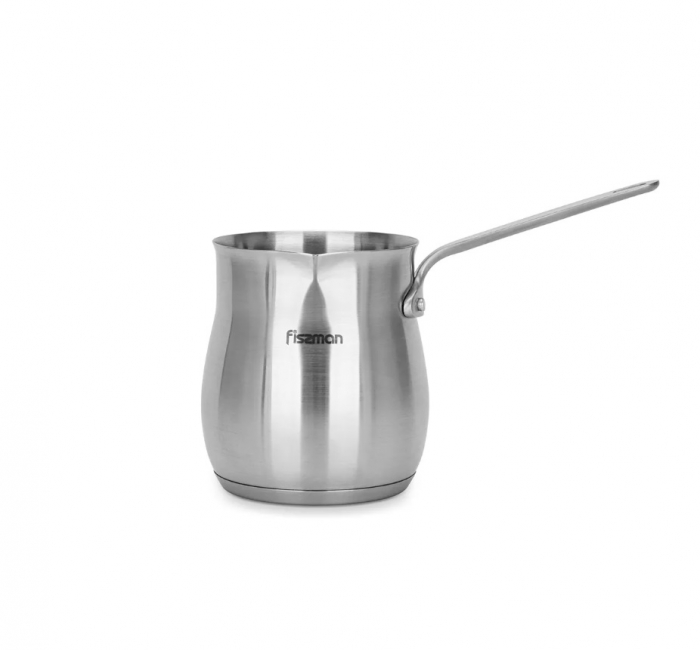 Ibric Cafea Fissman, otel inoxidabil 18/10, 9.5x11.5 cm, 680 ml, argintiu [2]