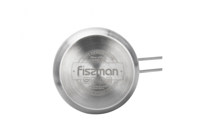 Ibric cafea Fissman, otel inoxidabil 18/10, 8x10cm, argintiu [3]