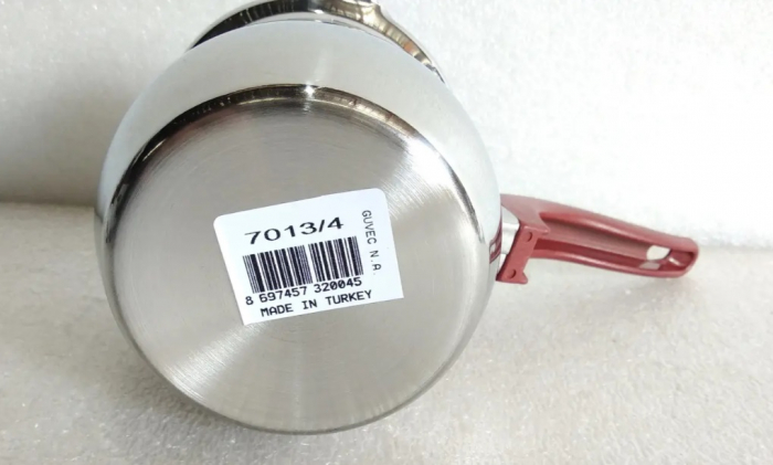 Ibric OMS, otel inoxidabil, 0.85 l, argintiu/visiniu [8]