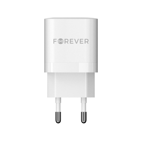Forever TC-05 GaN PD QC mains charger, fast charger, USB-C and USB, 33 W, white [3]