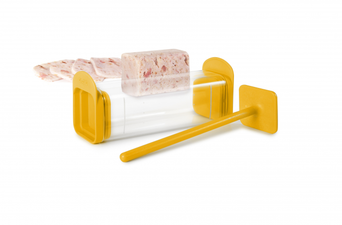 Kit preparare mezel Ibili-Healty Cooking, sticla borosilicata/silicon, 19x6x6 cm, galben [2]