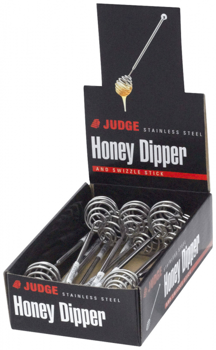Lingura miere Judge Kitchen, otel inoxidabil, 15 cm, argintiu [4]