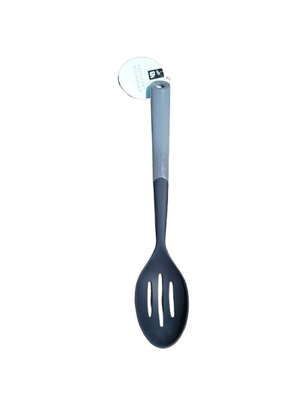 Lingura perforata Koopman International, plastic, 31 cm, gri [2]