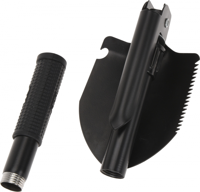 Lopata pliabila multifunctionala Redcliffs, metal, 41 cm, negru [2]