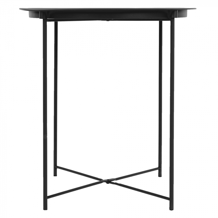 Home&amp;Styling Collection table, metal, 47x51 cm, black [4]