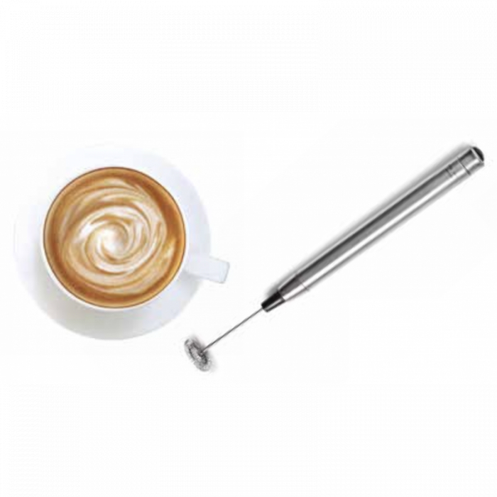 Ibili milk frother mixer, stainless steel, 20.5 cm, silver [3]