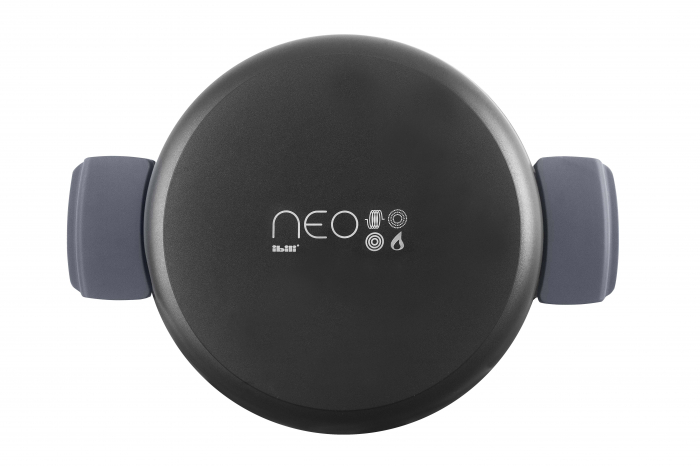 Oala cu capac Ibili-Neo, aluminiu/quantanium, 24x11 cm, 4.3 l, negru [4]