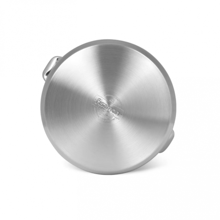 Oala Fissman-Maxi, otel inoxidabil 18/10, 30x20 cm, argintiu/transparent [3]