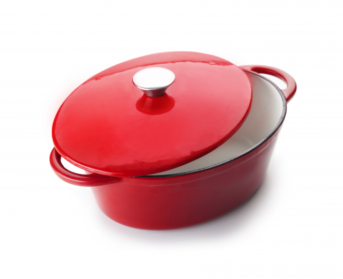 Oala Ibili-Cocotte, fonta emailata, 27x21x10 cm, 3.3 l, rosu [2]