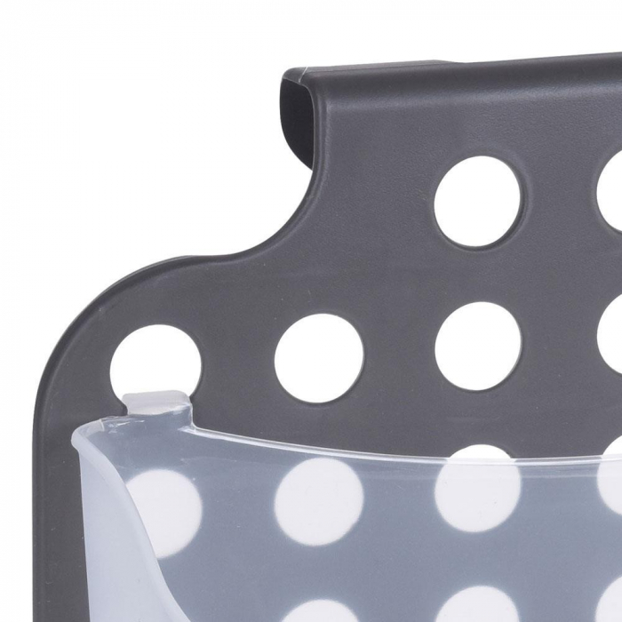 Organizator baie Bathroom Solutions, polipropilena, 35x25x10 cm, gri [2]