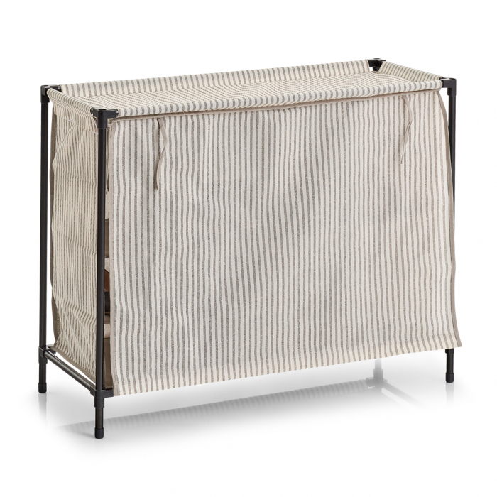 Zeller shoe organizer, Textile/Metal, 85x35x68 cm, beige [2]